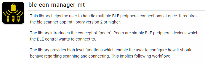 Library ble-con-manager-mt