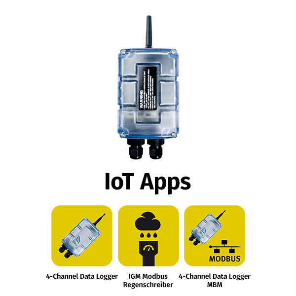 IoT Apps für myDatalogEASY IoT mini