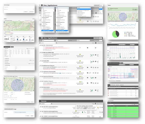 Overview Screenshots Device Management