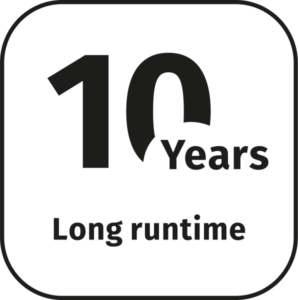 Jellox Feature - 10 years runtime