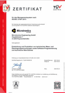 Informationssicherheits-Managementsysteme ISO/IEC 27001